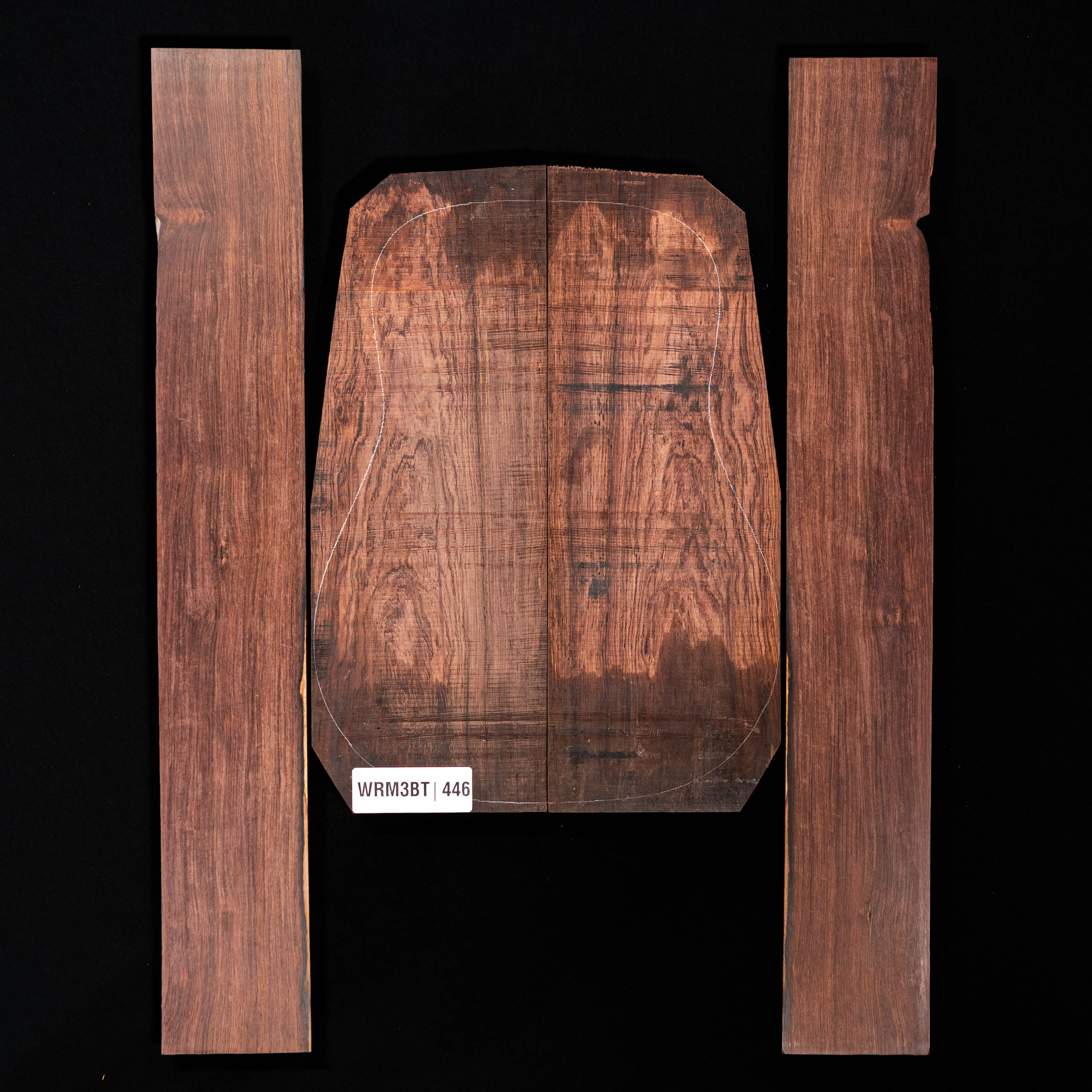 Madagascar Rosewood Back + Side Set - 446