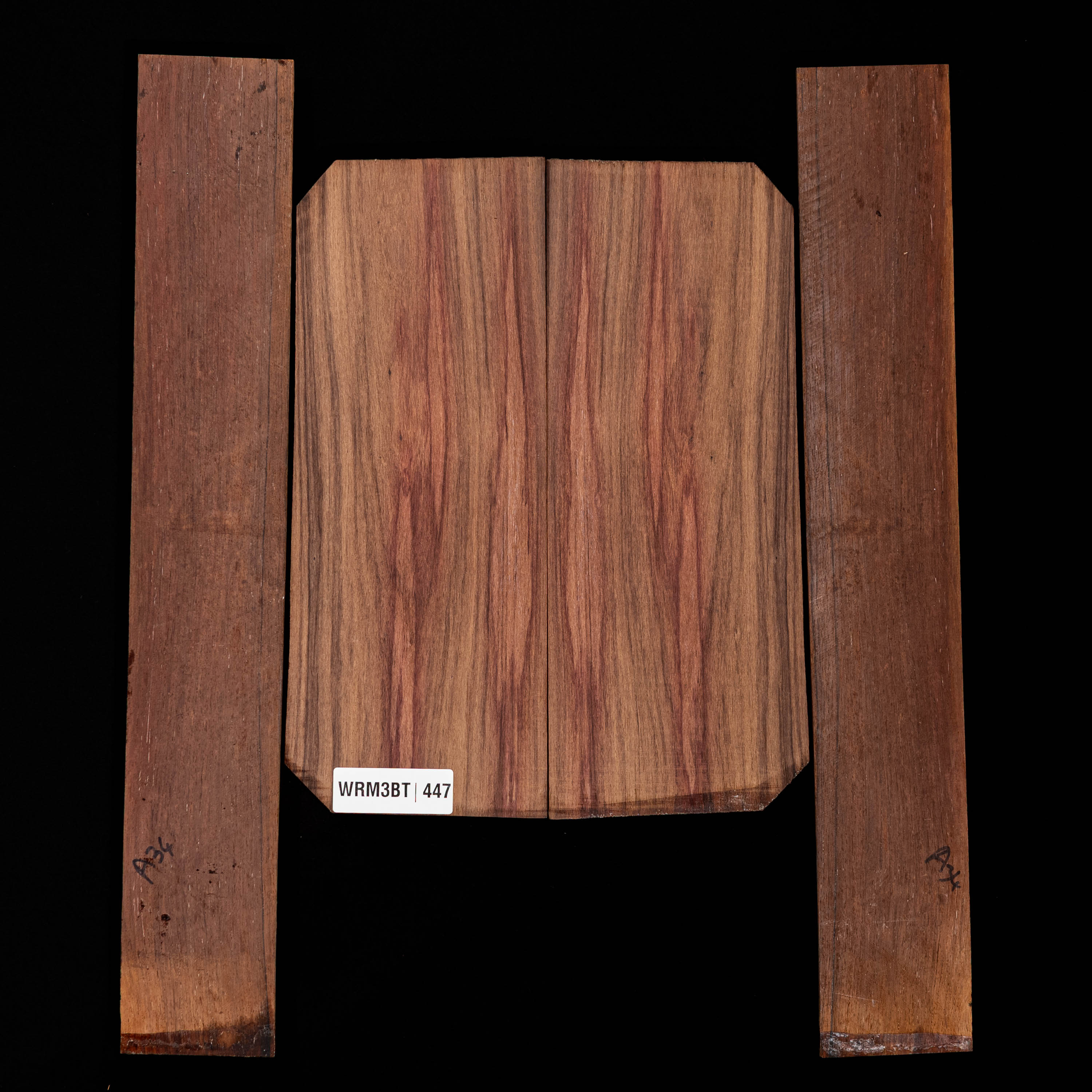 Madagascar Rosewood Back + Side Set - 447