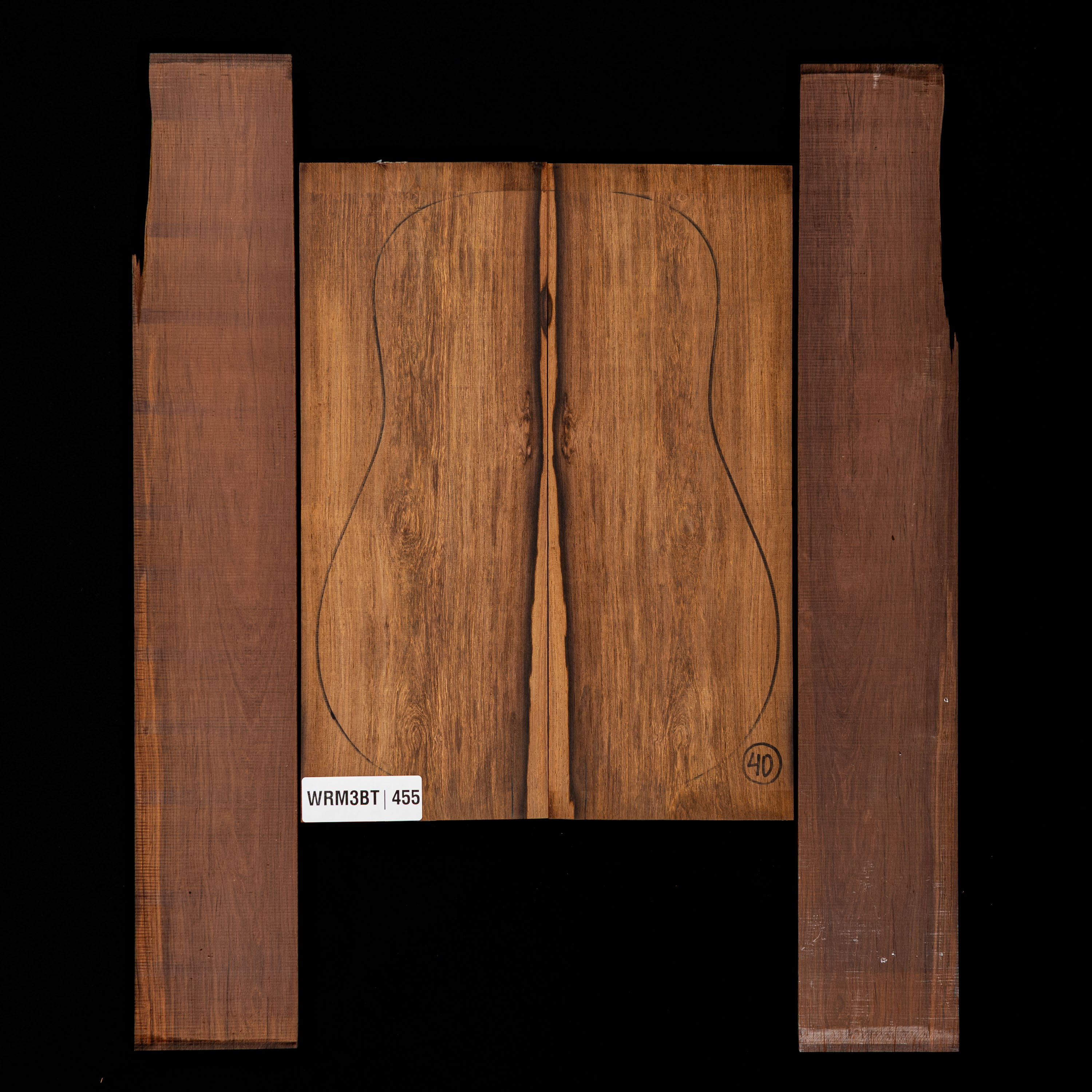 Madagascar Rosewood Back + Side Set - 455