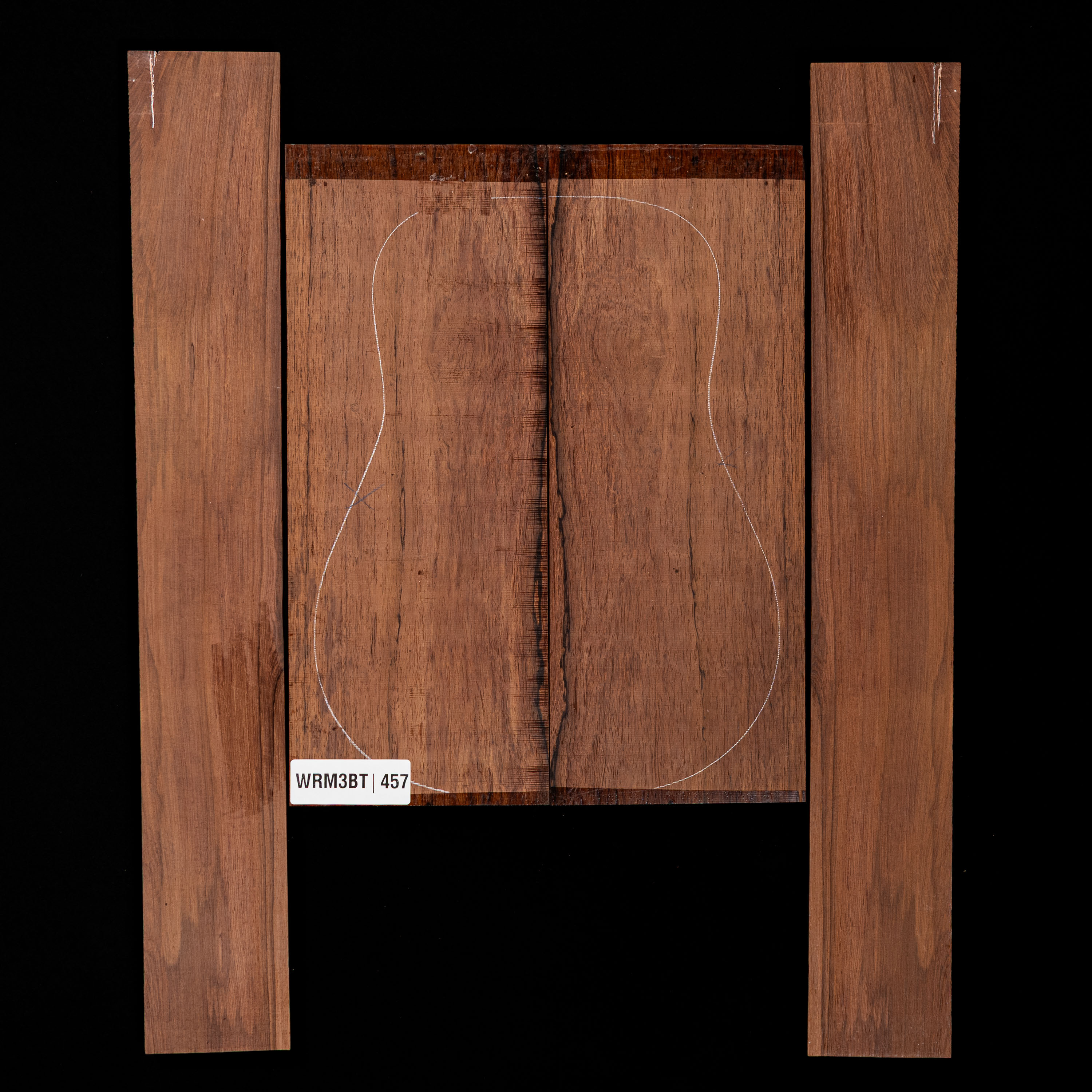 Madagascar Rosewood Back + Side Set - 457