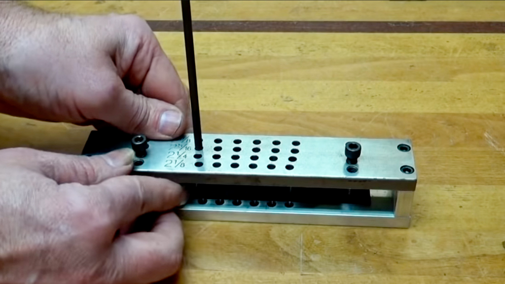 LMI Bridge Drill Jig - Luthier Tips du Jour Mailbag