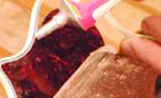 The binding stays in places once it sets