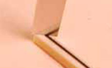 Cutting the mitered ends