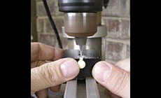 Photo: bridge pin slotter