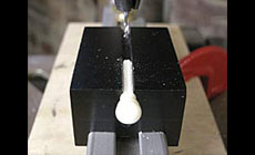 Photo: bridge pin slotter