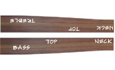 Mark the unbent sides