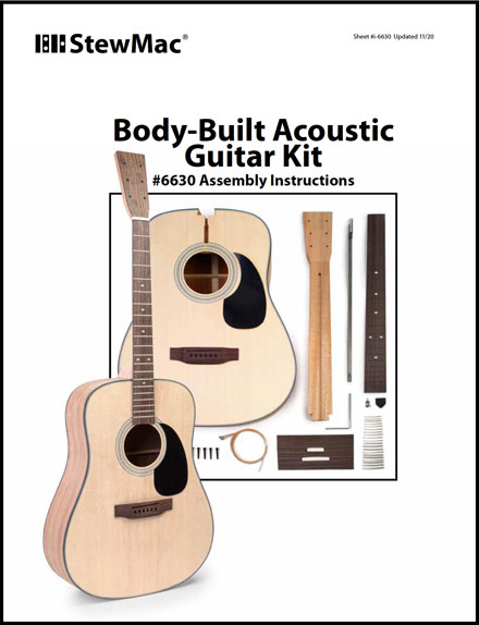 Body-Built Acoustic Guitar Kit Cover
