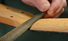 Shaping a D-18 neck 1