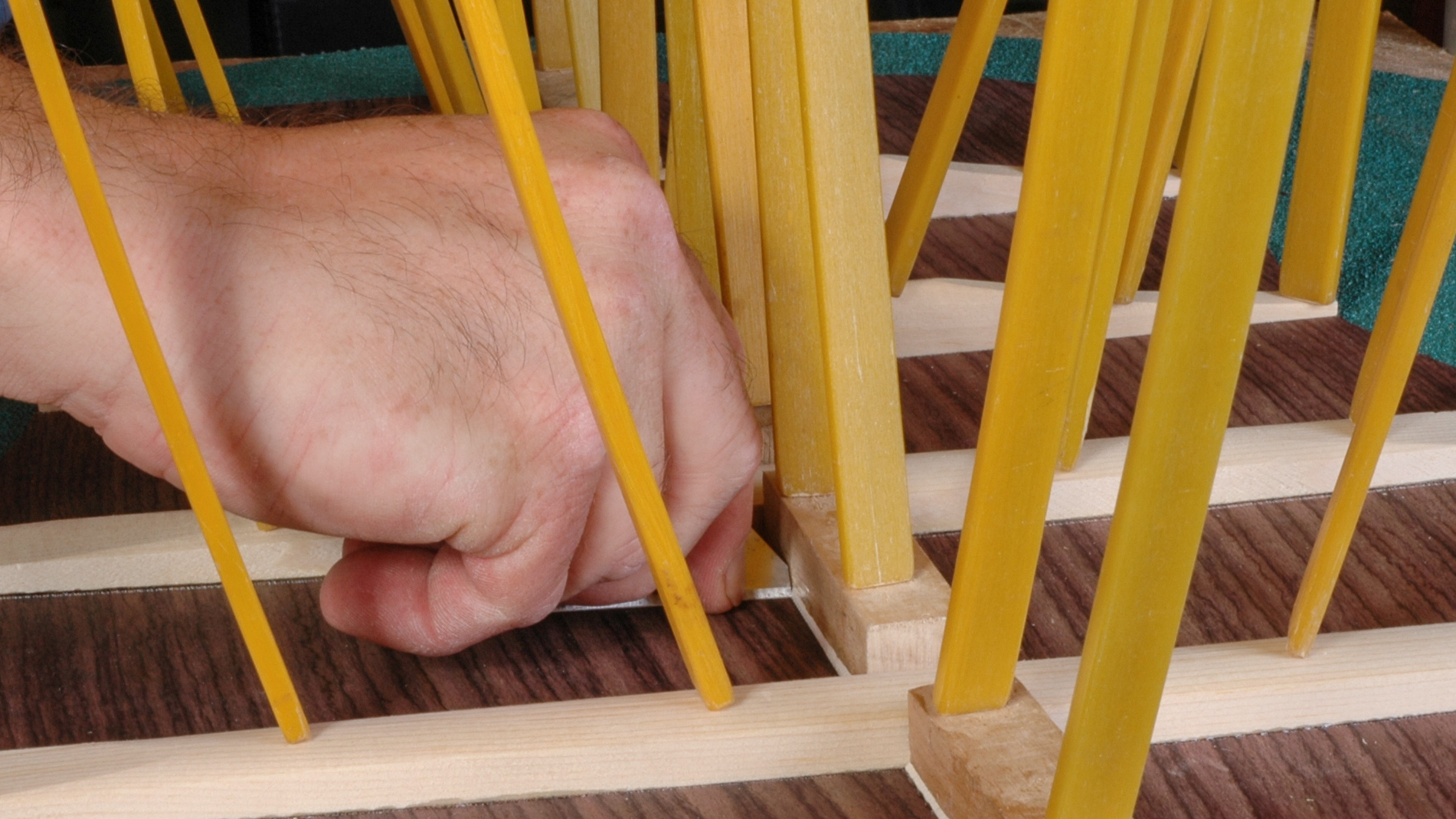 Go-bar decks: fast, flexible gluing