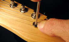 Installing a string tree (retainer)