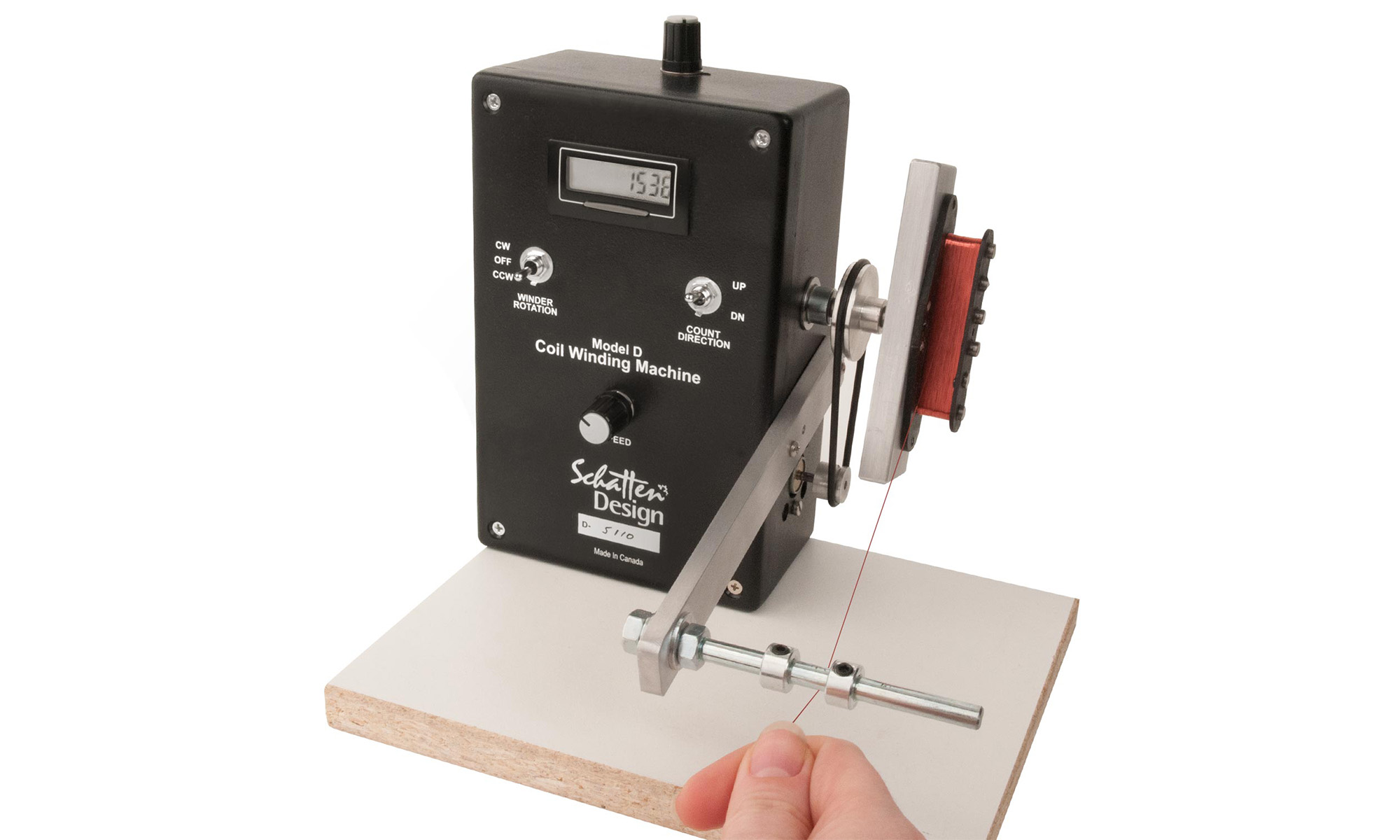 Pickup Winding with the Schatten Pickup Winder