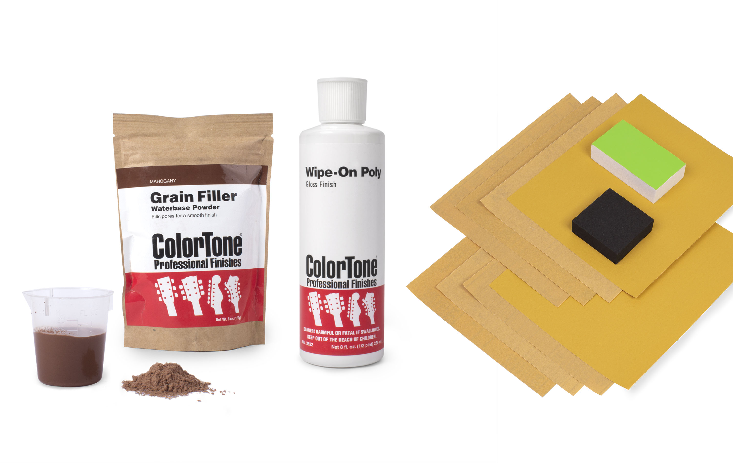 ColorTone Wipe-On Poly Finishing Set Instructions