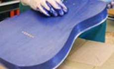 Staining the alder part of the body