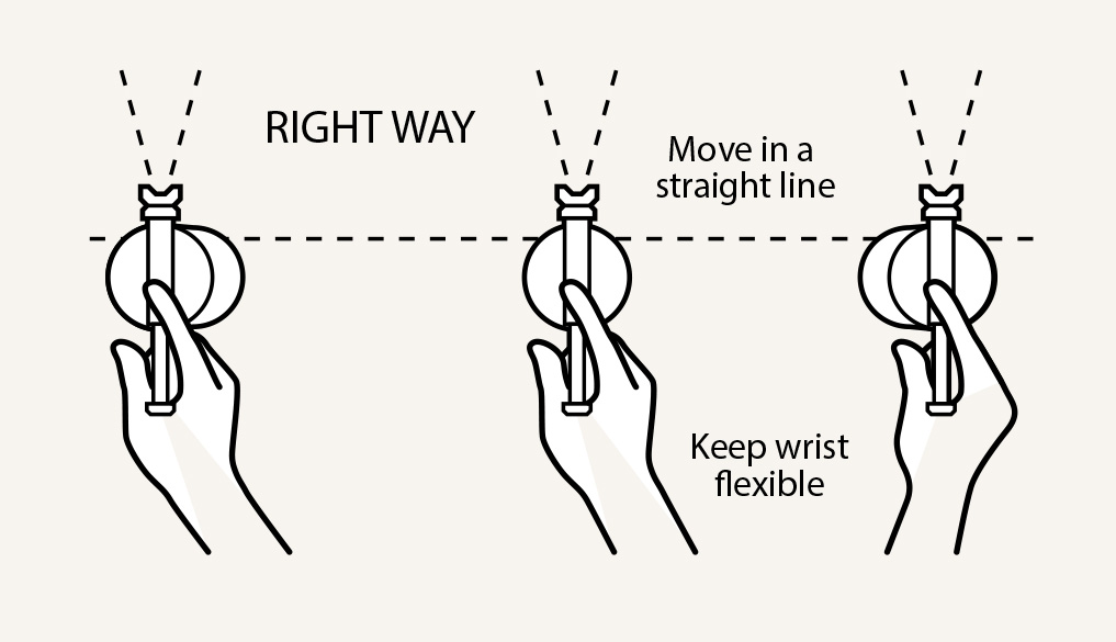 How to Hold a Spray Gun