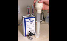 Photo: stearate from sealer