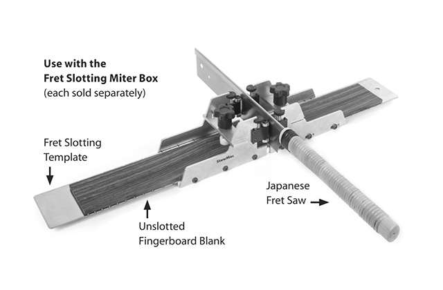 Fret Slotting Miter Box Instructions