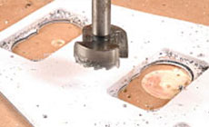 Hogging out the pickups