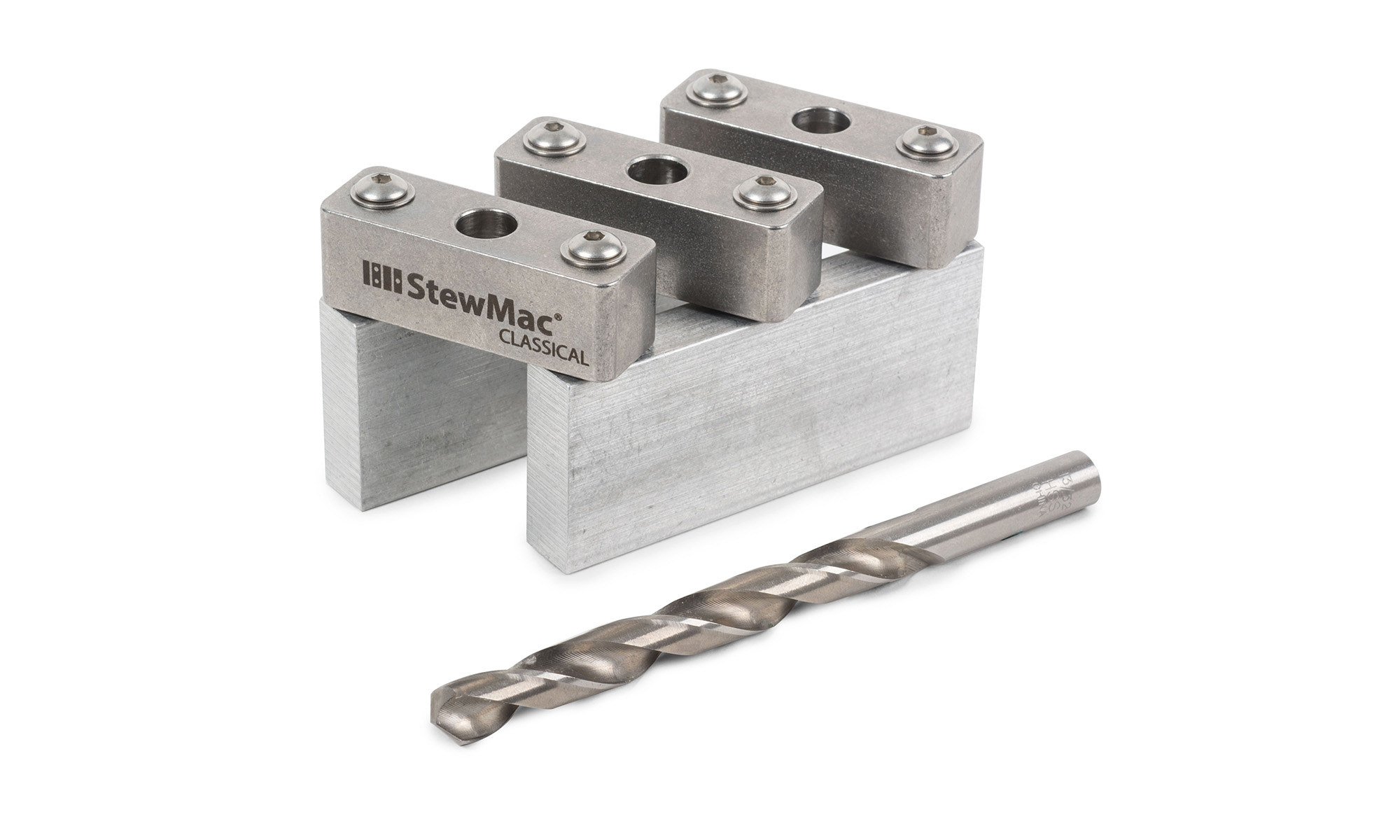 Tuner Drill Jig for Slotted Headstocks