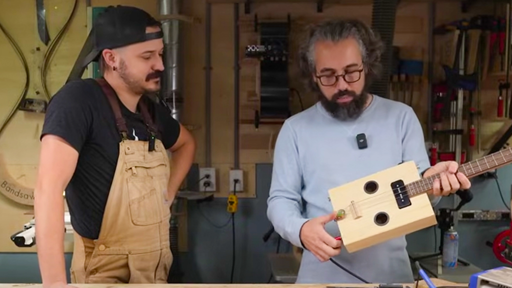 Driftwood Guitars Builds the StewMac Cigar Box Guitar Kit