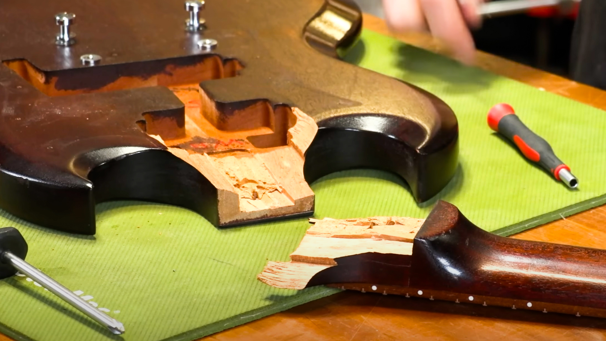 Real Repairs: Fixing a Broken SG Neck