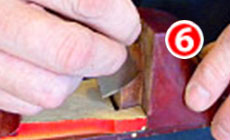 Neck removal step six