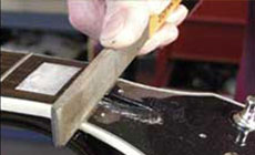 Leveling the nut slot