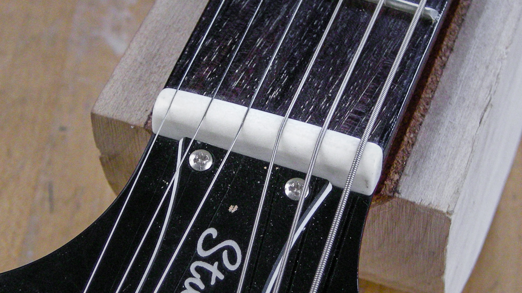 The best nut-making material: Bone for Tone!