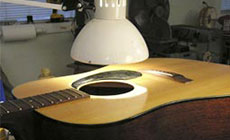 Heating the pickguard