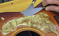 Scraping and chipping