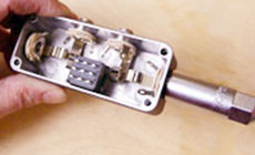 Completed bypass pedal