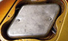 Les Paul shielding can