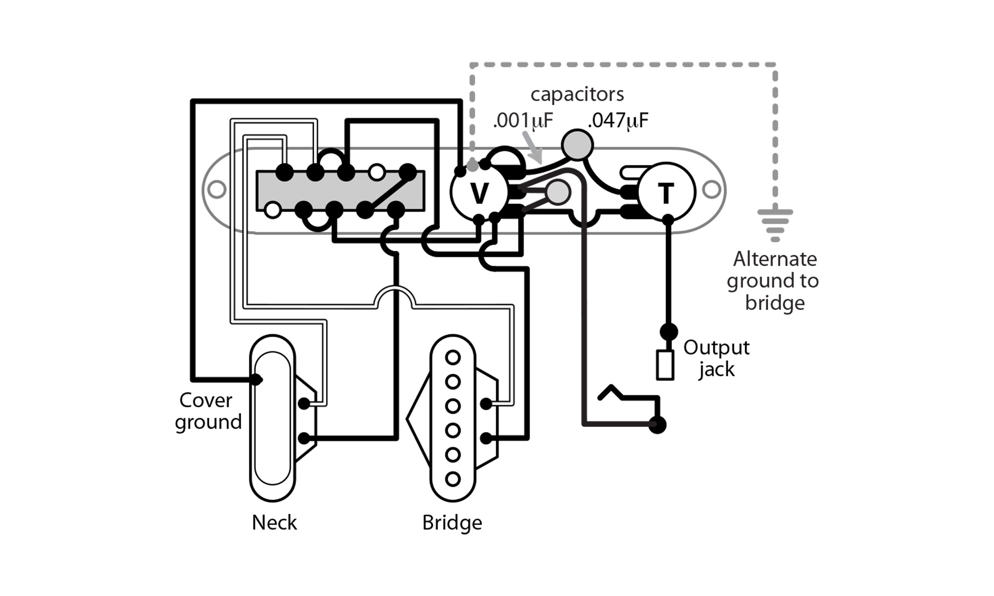 Oak Grigsby 4-way 2-pole Lever Switch Instructions