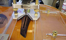 Routing the saddle slot