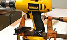 Homemade pickup winder