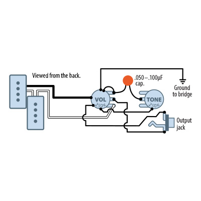 StewMac Bass Pickup Wiring Diagrams