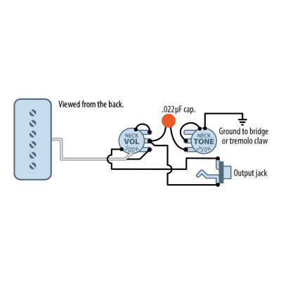 StewMac P-90 Pickup Wiring Diagrams