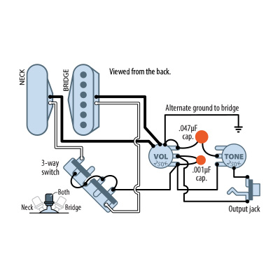 StewMac Telecaster Pickup Wiring Diagrams
