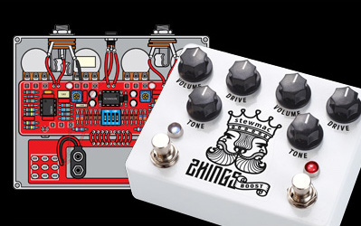 StewMac Two Kings Boost Pedal Kit Instructions