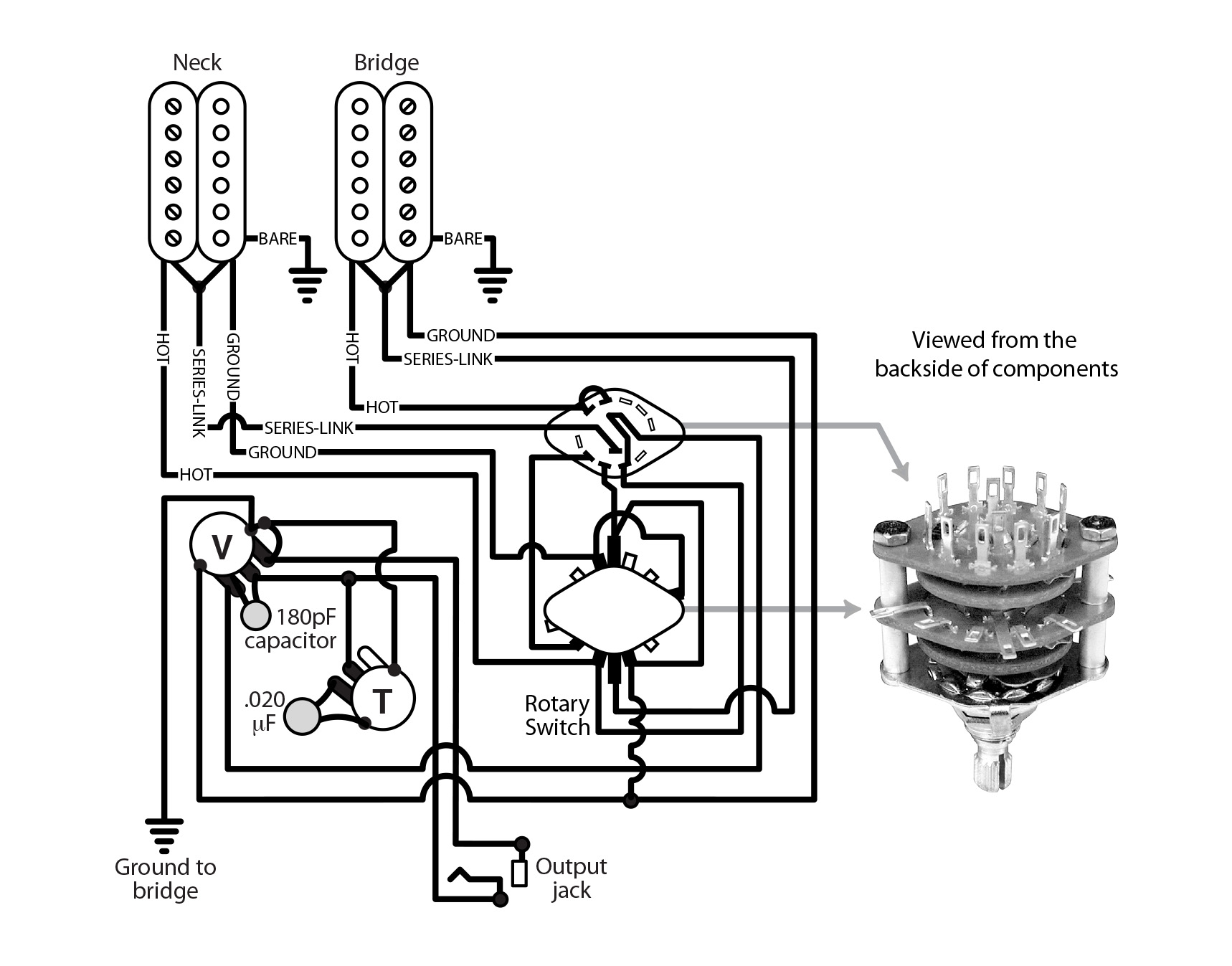 Wiring Kit for Paul Reed Smith