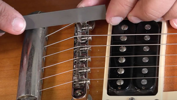 Are you supposed to slot T.O.M. bridge saddles?