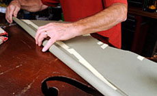 Photo: paper dropcloth