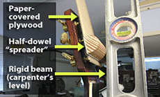 Spreader for gluing jig