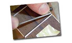 Step 5-Dressing the fret ends