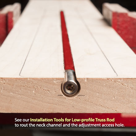 Truss Rod Channel for Hot Rod Low Profile Truss Rods