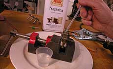 Cleaning guitar tuners