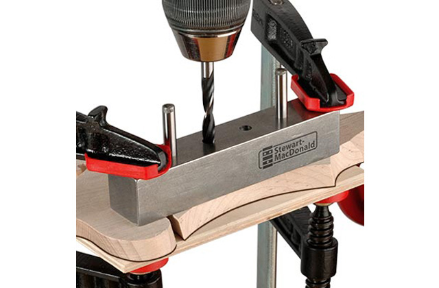 Mandolin Tuner Drill Jig Instructions