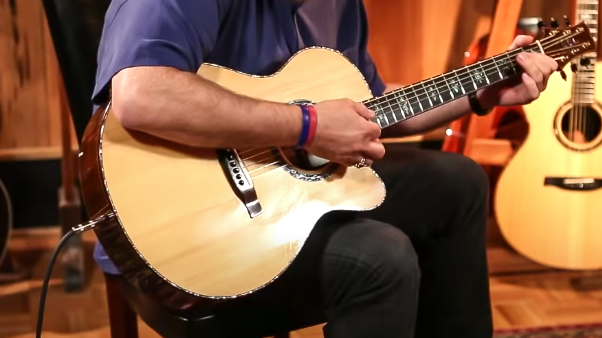 Ricky Skaggs - Lyric Acoustic Guitar Microphone