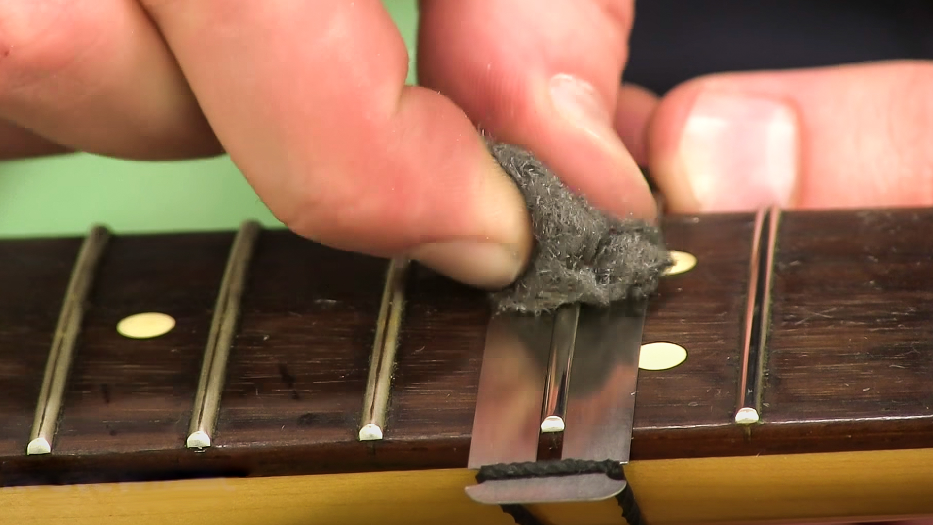 StewMac Fingerboard Guards protect your fretboard when filing or polishing frets