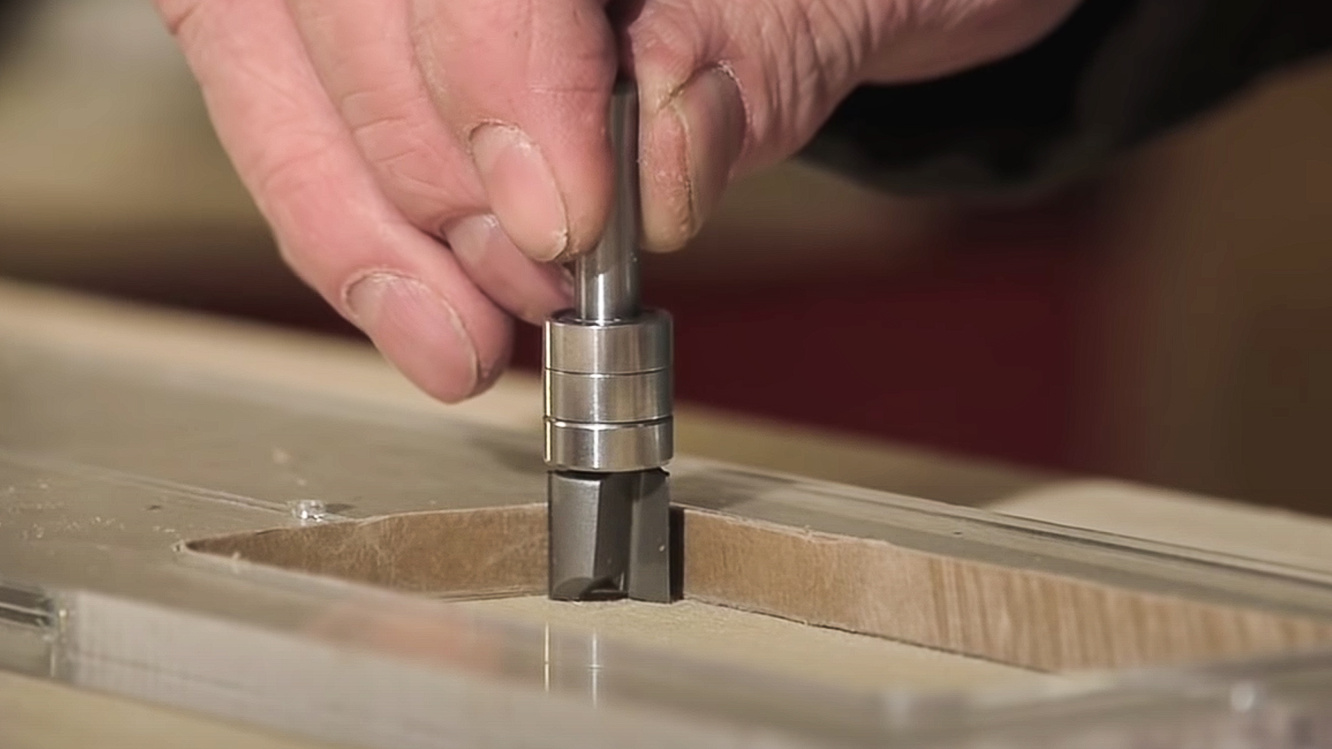 Neck Joint Routing Template For Fender