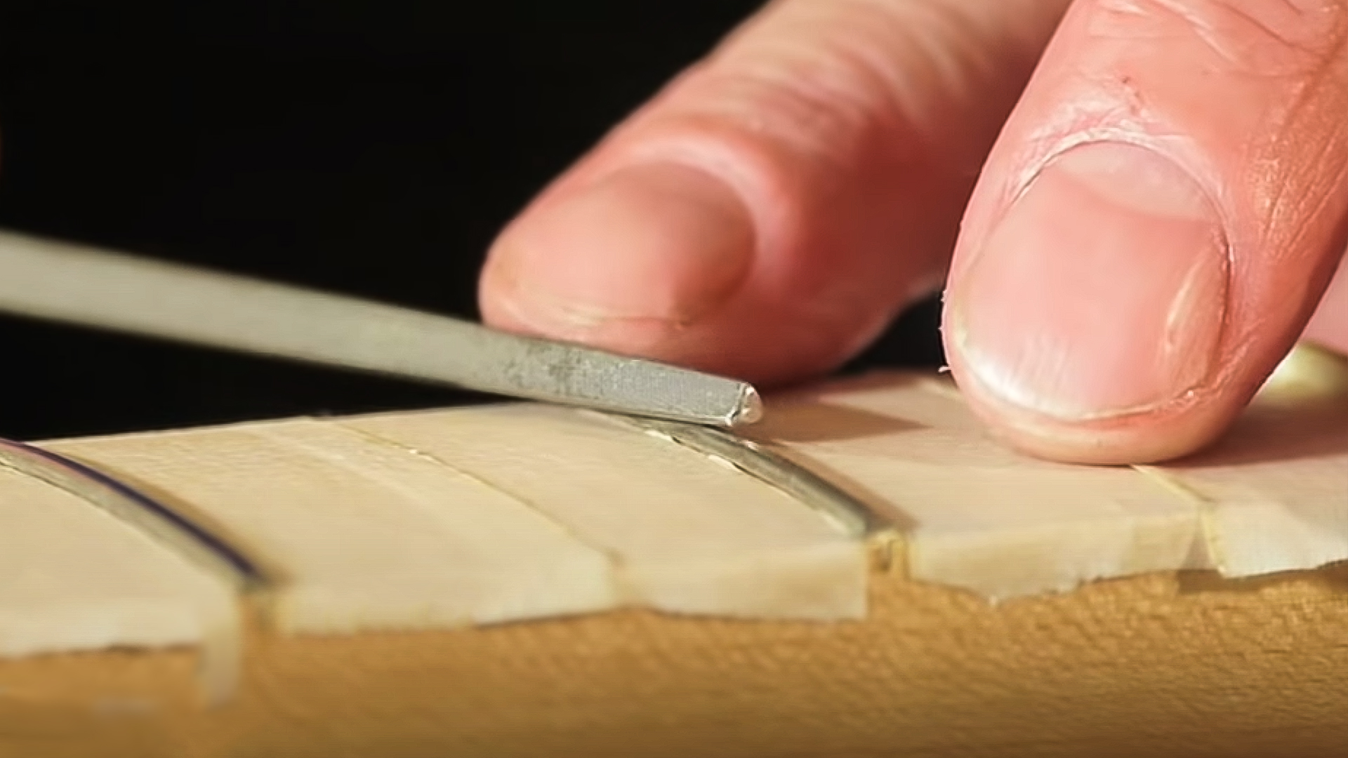 Three-corner Fret Dressing Files